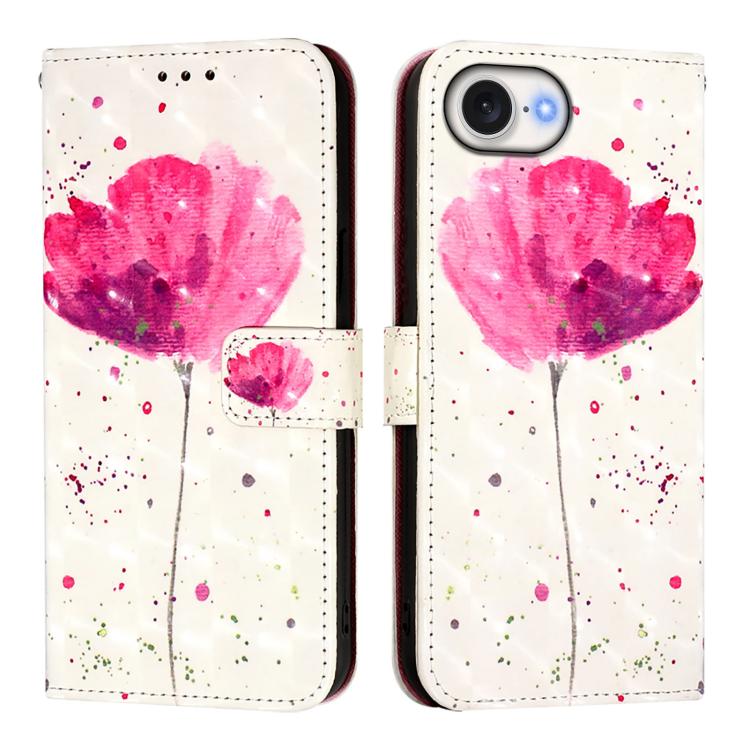 3D Painting Horizontal Flip Leather Phone Case, For iPhone 17 Pro Max�������������...