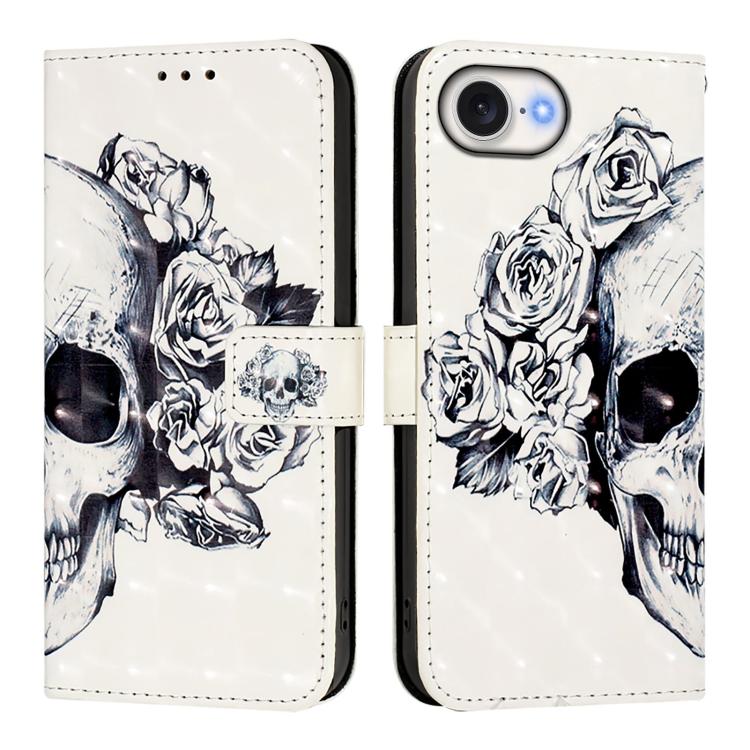 3D Painting Horizontal Flip Leather Phone Case, For iPhone 17 Pro Max�������������...