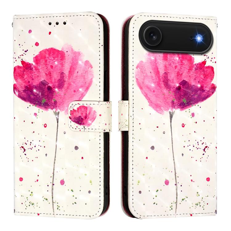 3D Painting Horizontal Flip Leather Phone Case, For iPhone 17 Pro Max�������������...