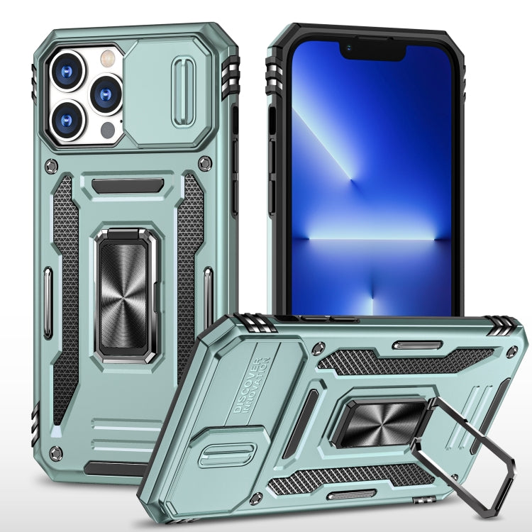Armor PC + TPU Camera Shield Phone Case, For iPhone 16 Pro, For iPhone 16 Plus����...