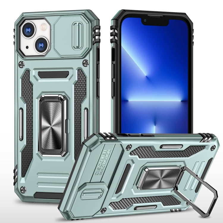 Armor PC + TPU Camera Shield Phone Case, For iPhone 16 Pro, For iPhone 16 Plus����...