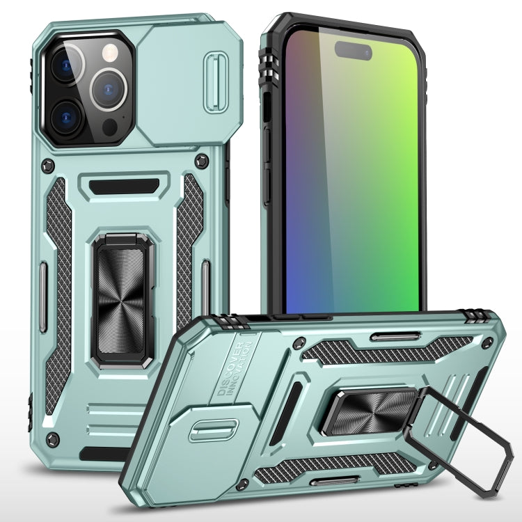 Armor PC + TPU Camera Shield Phone Case, For iPhone 17 Pro Max, For iPhone 17 Pro�...