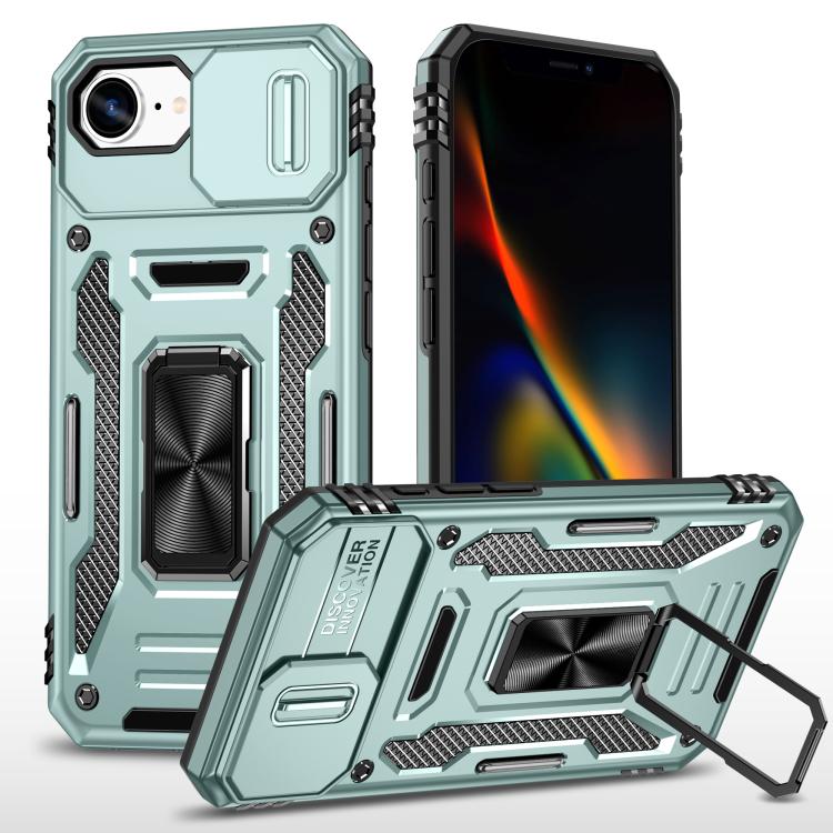 Armor PC + TPU Camera Shield Phone Case, For iPhone 17 Pro Max, For iPhone 17 Pro�...