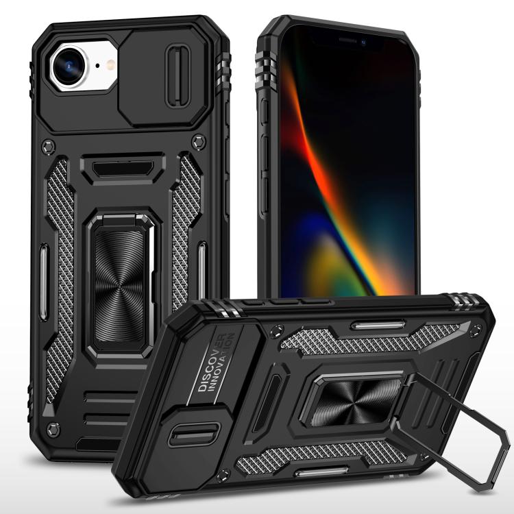 Armor PC + TPU Camera Shield Phone Case, For iPhone 17 Pro Max, For iPhone 17 Pro�...