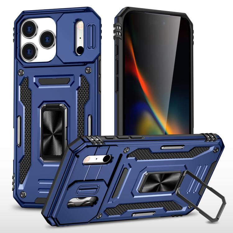Armor PC + TPU Camera Shield Phone Case, For iPhone 17 Pro Max, For iPhone 17 Pro�...