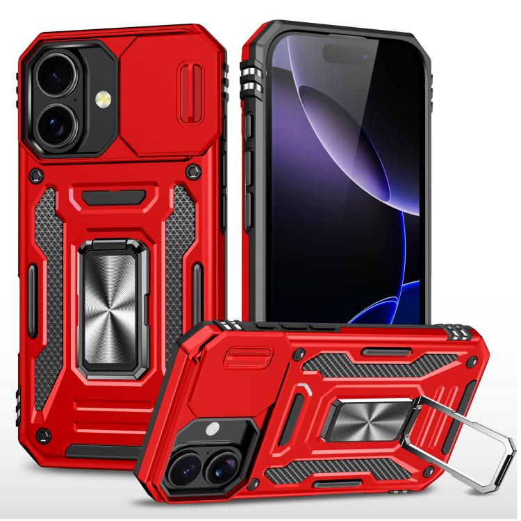 Armor PC + TPU Camera Shield Phone Case, For iPhone 17 Pro Max, For iPhone 17 Pro�...