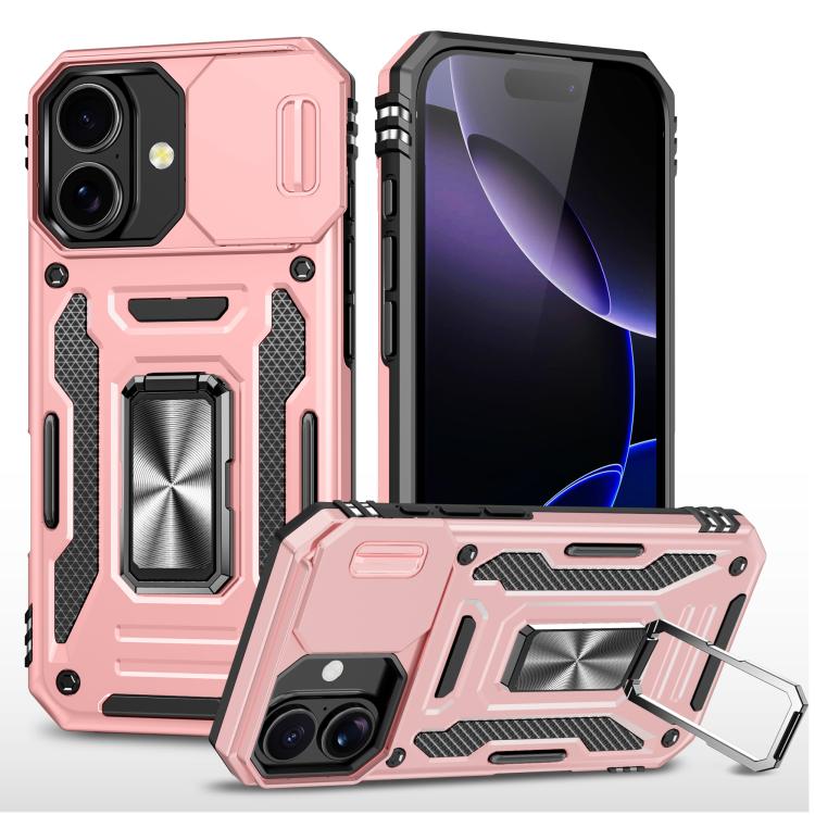 Armor PC + TPU Camera Shield Phone Case, For iPhone 17 Pro Max, For iPhone 17 Pro�...