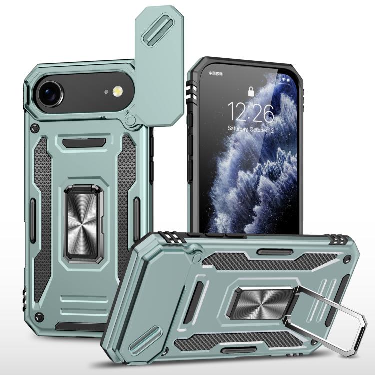 Armor PC + TPU Camera Shield Phone Case, For iPhone 17 Pro Max, For iPhone 17 Pro�...