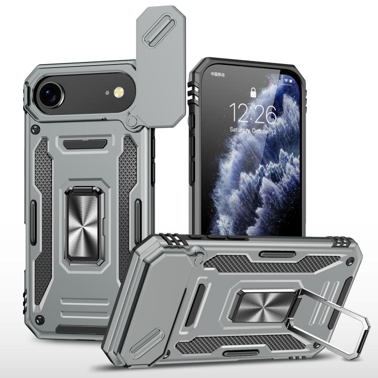 Armor PC + TPU Camera Shield Phone Case, For iPhone 17 Pro Max, For iPhone 17 Pro�...