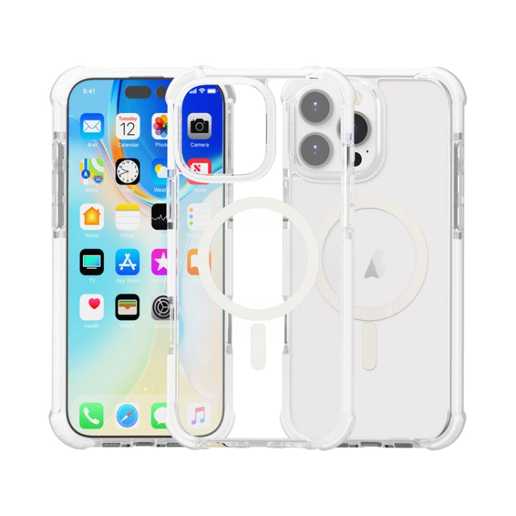 Acrylic Magsafe Magnetic Shockproof Phone Case, For iPhone 16 Pro Max�������������...