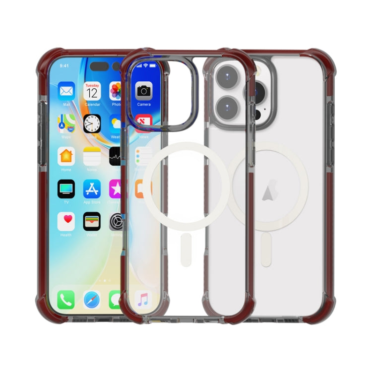 Acrylic Magsafe Magnetic Shockproof Phone Case, For iPhone 16 Pro Max�������������...