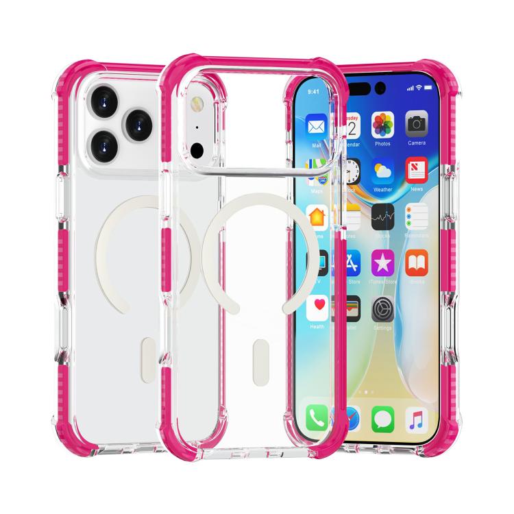 Acrylic Magsafe Magnetic Shockproof Phone Case, For iPhone 17 Pro Max�������������...