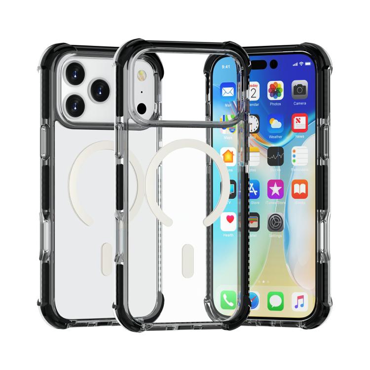 Acrylic Magsafe Magnetic Shockproof Phone Case, For iPhone 17 Pro Max�������������...