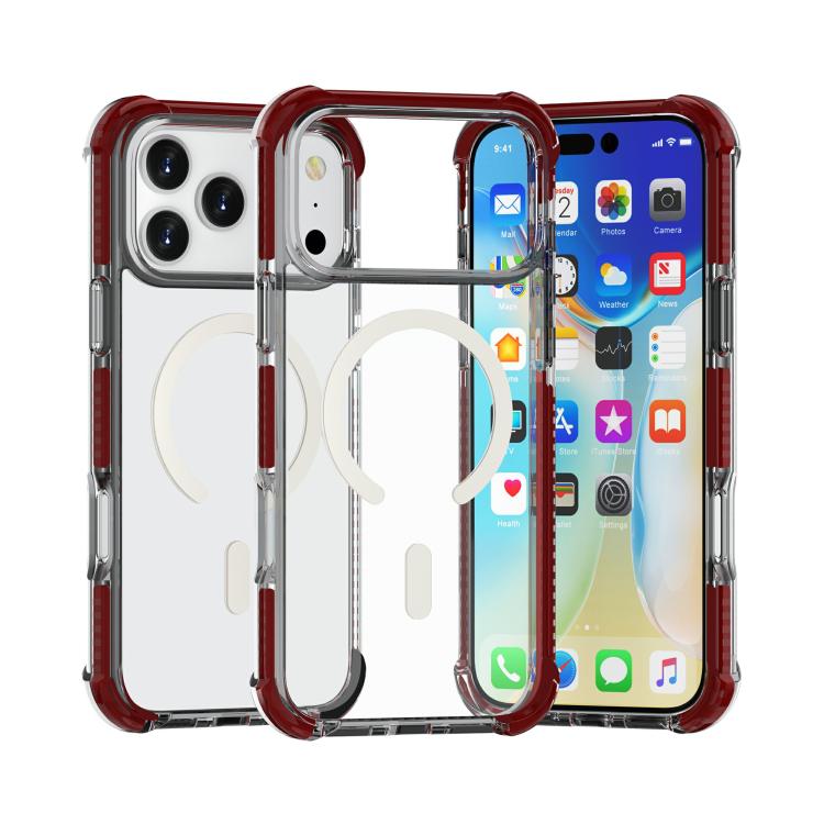 Acrylic Magsafe Magnetic Shockproof Phone Case, For iPhone 17 Pro Max�������������...