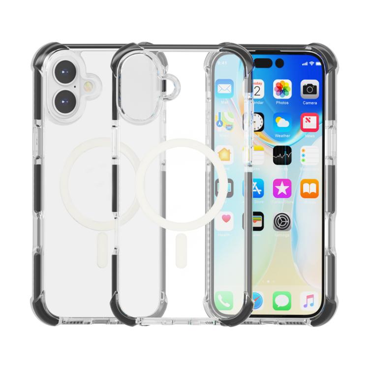 Acrylic Magsafe Magnetic Shockproof Phone Case, For iPhone 17 Pro Max�������������...