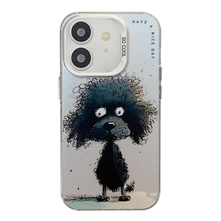 Animal Pattern Oil Painting Series PC + TPU Phone Case, For iPhone 11