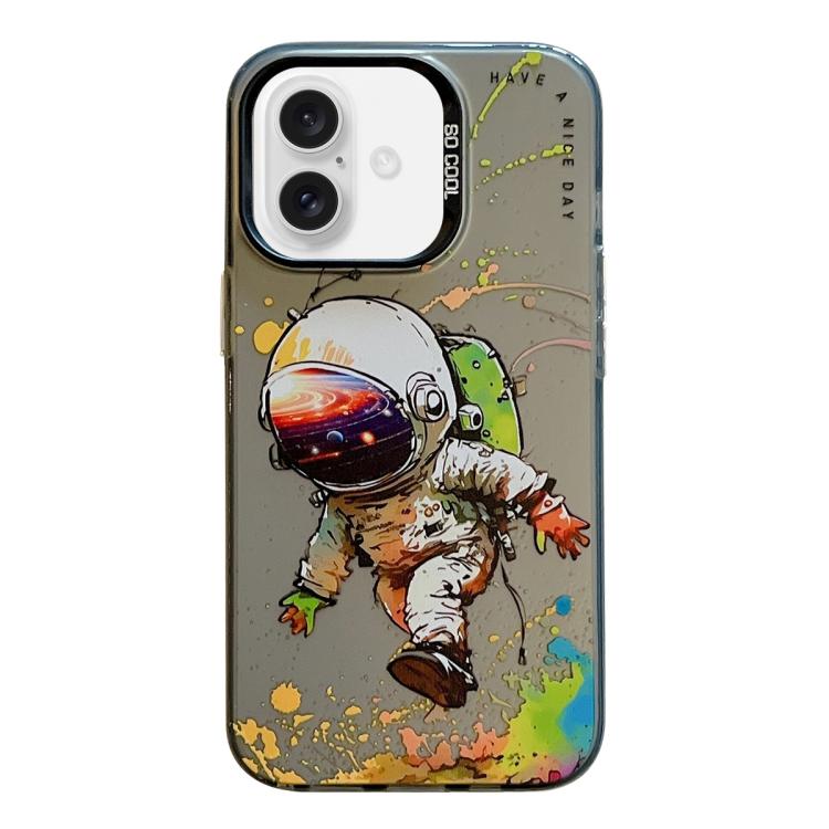 Animal Pattern Oil Painting Series PC + TPU Phone Case, For iPhone Air