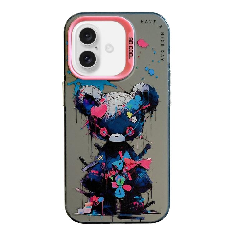 Animal Pattern Oil Painting Series PC + TPU Phone Case, For iPhone Air