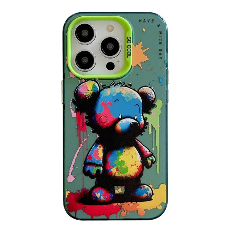 Animal Pattern Oil Painting Series PC + TPU Phone Case, For iPhone 17 Pro