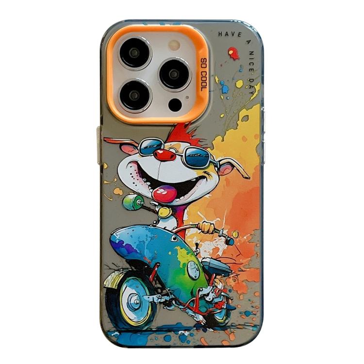 Animal Pattern Oil Painting Series PC + TPU Phone Case, For iPhone 17 Pro