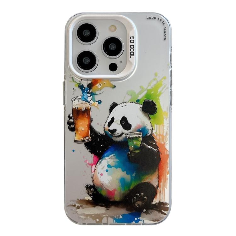 Animal Pattern Oil Painting Series PC + TPU Phone Case, For iPhone 17 Pro Max