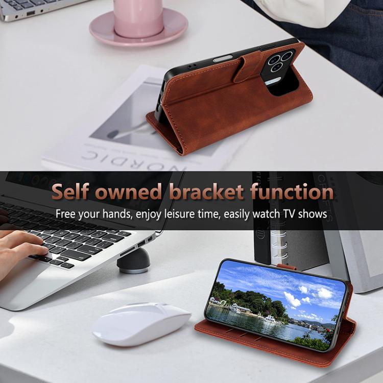 AZNS Skin Feel Calf Texture Flip Leather Phone Case, For iPhone 17 Pro Max��������...