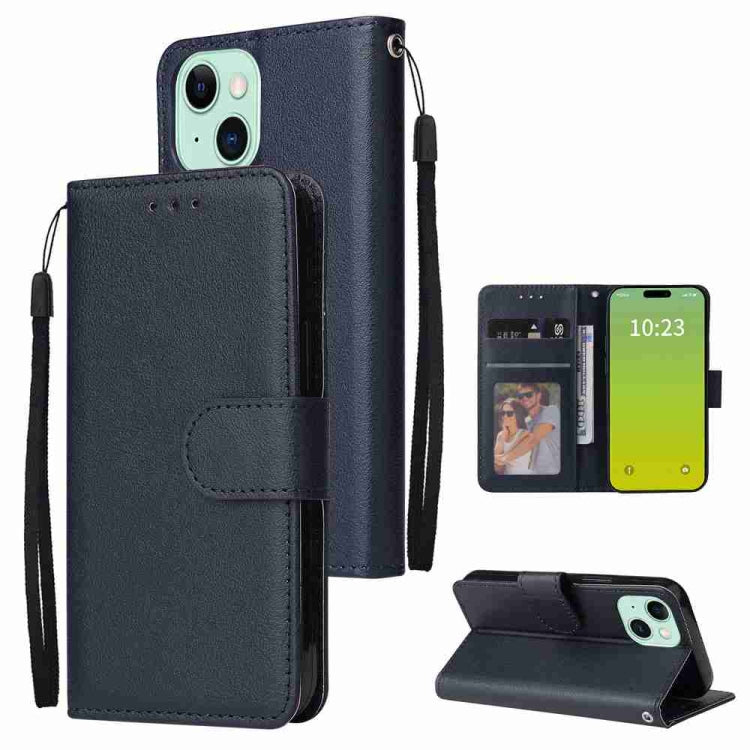 3-Card Slots Multifunctional Leather Phone Case, For iPhone 15 Pro Max������������...