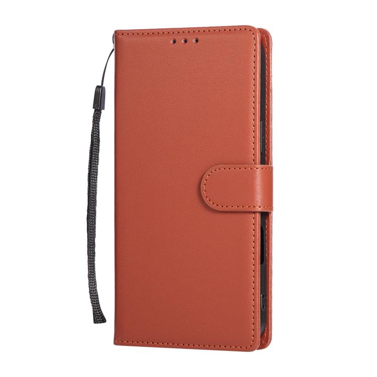 3-Card Slots Multifunctional Leather Phone Case, For iPhone 17 Pro Max������������...