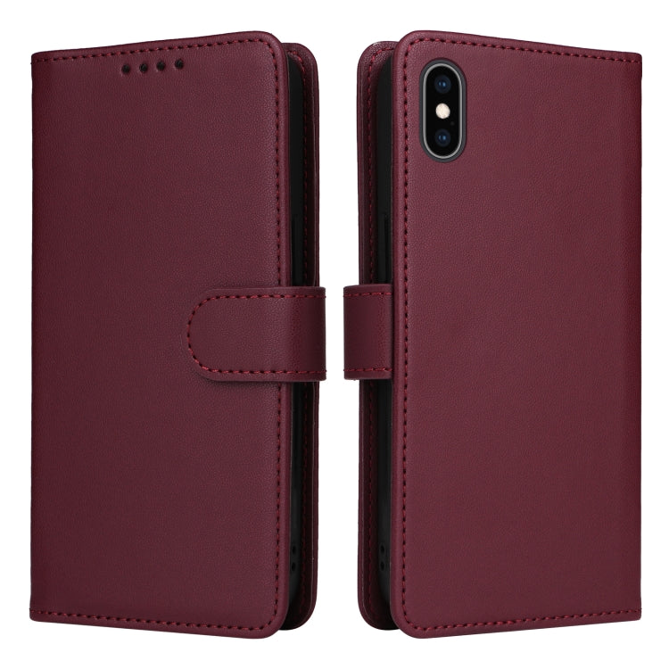 BETOPNICE BN-005 2 in 1 Detachable Imitate Genuine Leather Phone Case, For iPhone ...