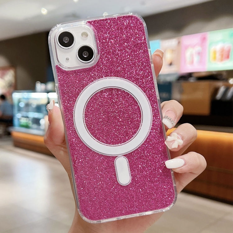 Acrylic Transparent Glitter MagSafe Phone Case, For iPhone 13 Pro Max�������������...