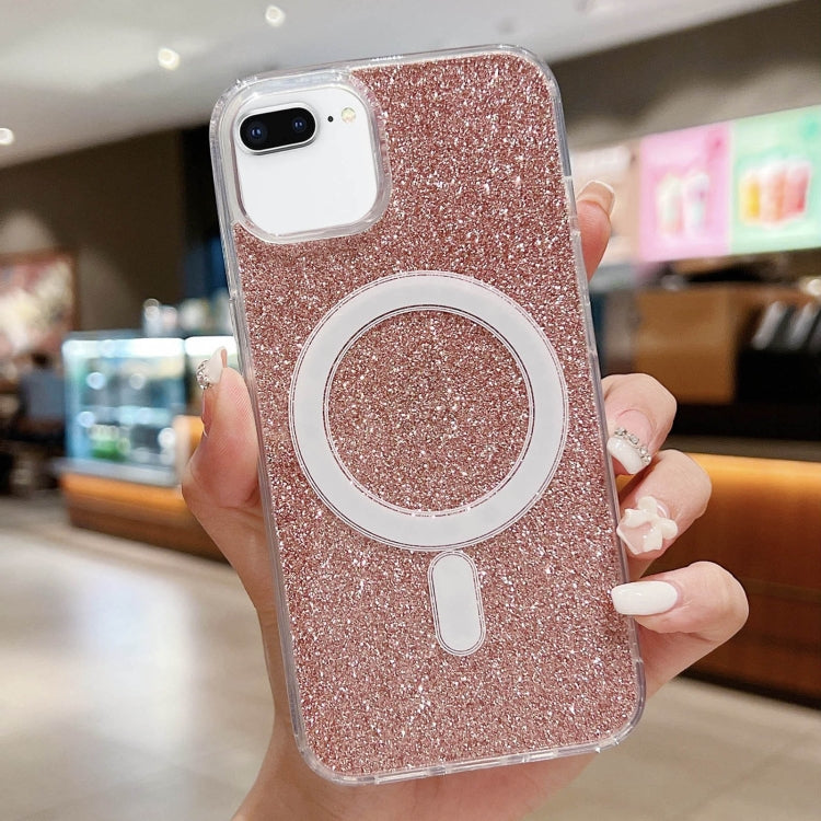 Acrylic Transparent Glitter MagSafe Phone Case, For iPhone 11, For iPhone 11 Pro��...