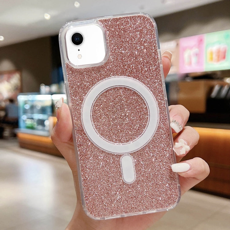 Acrylic Transparent Glitter MagSafe Phone Case, For iPhone 11, For iPhone 11 Pro��...