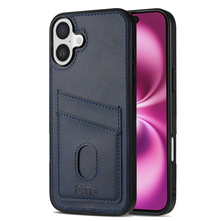 AZNS K1 Series Card Slot Business Phone Case, For iPhone 17 Pro Max, For iPhone 17 Pro, For iPhone 17, For iPhone Air, For iPhone 16e, For iPhone 16 Pro Max, For iPhone 16 Pro, For iPhone 16 Plus, For iPhone 16