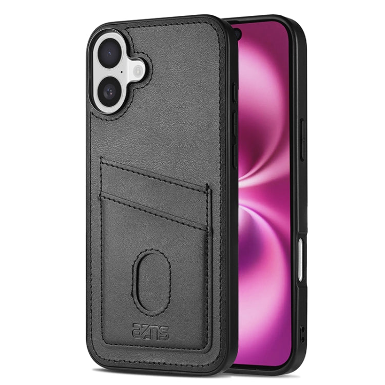 AZNS K1 Series Card Slot Business Phone Case, For iPhone 17 Pro Max, For iPhone 17 Pro, For iPhone 17, For iPhone Air, For iPhone 16e, For iPhone 16 Pro Max, For iPhone 16 Pro, For iPhone 16 Plus, For iPhone 16