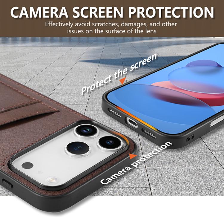 AZNS K1 Series Card Slot Business Phone Case, For iPhone 17 Pro Max, For iPhone 17 Pro, For iPhone 17, For iPhone Air, For iPhone 16e, For iPhone 16 Pro Max, For iPhone 16 Pro, For iPhone 16 Plus, For iPhone 16