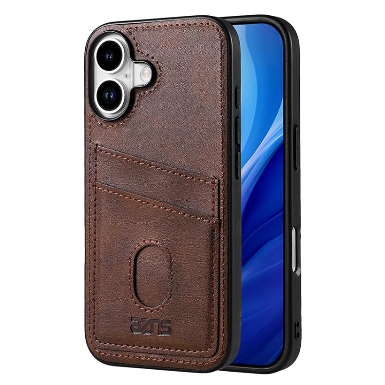 AZNS K1 Series Card Slot Business Phone Case, For iPhone 17 Pro Max, For iPhone 17 Pro, For iPhone 17, For iPhone Air, For iPhone 16e, For iPhone 16 Pro Max, For iPhone 16 Pro, For iPhone 16 Plus, For iPhone 16