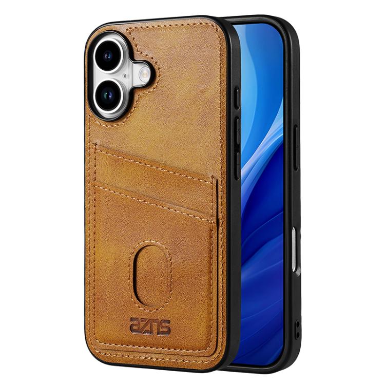AZNS K1 Series Card Slot Business Phone Case, For iPhone 17 Pro Max, For iPhone 17 Pro, For iPhone 17, For iPhone Air, For iPhone 16e, For iPhone 16 Pro Max, For iPhone 16 Pro, For iPhone 16 Plus, For iPhone 16