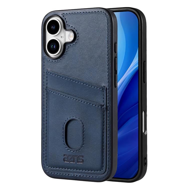 AZNS K1 Series Card Slot Business Phone Case, For iPhone 17 Pro Max, For iPhone 17 Pro, For iPhone 17, For iPhone Air, For iPhone 16e, For iPhone 16 Pro Max, For iPhone 16 Pro, For iPhone 16 Plus, For iPhone 16