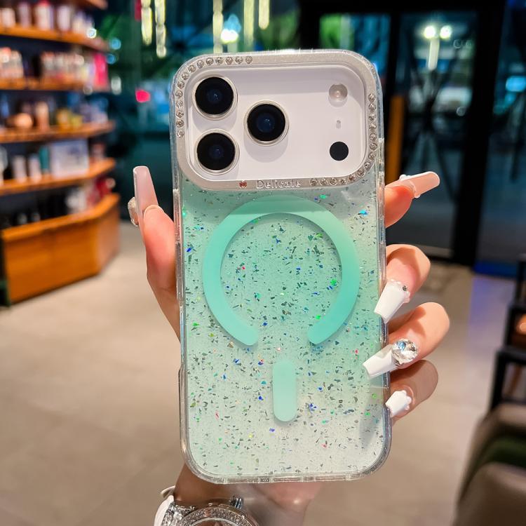 Blink Series Metal Lens Frame MagSafe Magnetic IMD Phone Case, For iPhone 17 Pro M...