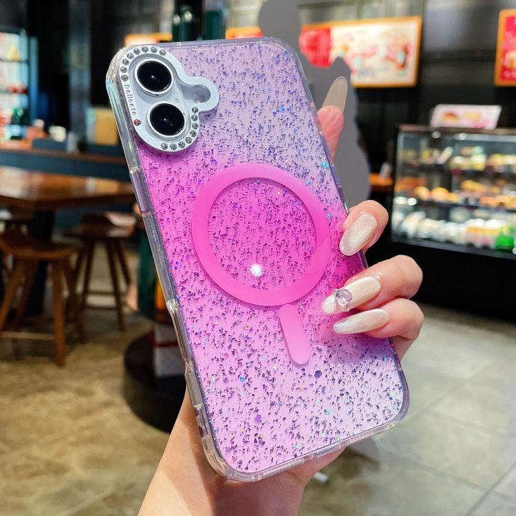 Blink Series Metal Lens Frame MagSafe Magnetic IMD Phone Case, For iPhone 17 Pro M...