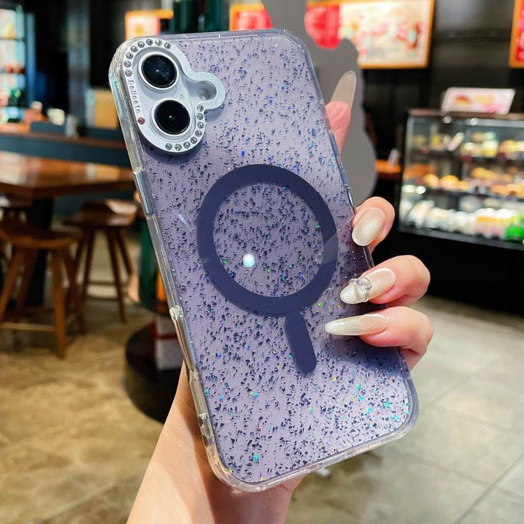 Blink Series Metal Lens Frame MagSafe Magnetic IMD Phone Case, For iPhone 17 Pro M...