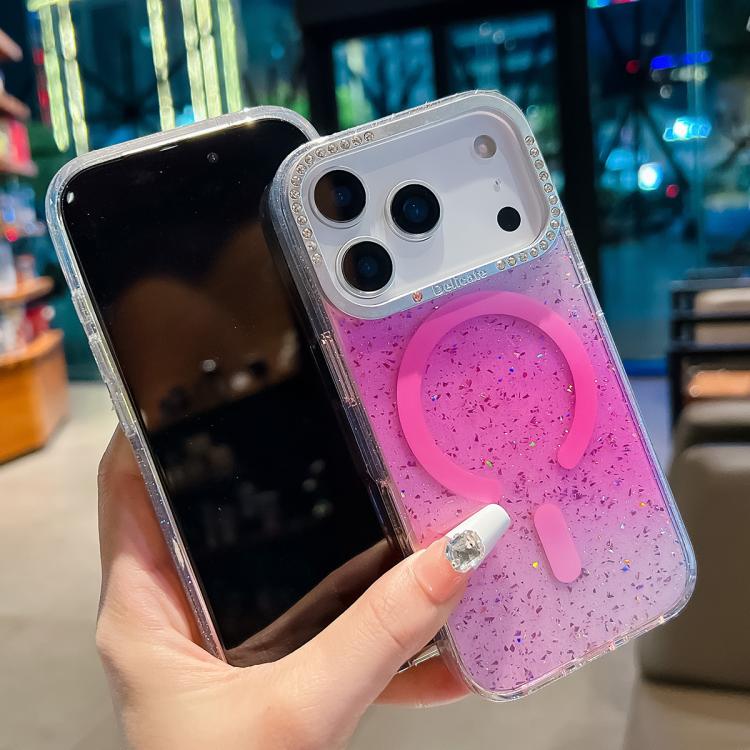 Blink Series Metal Lens Frame MagSafe Magnetic IMD Phone Case, For iPhone 17 Pro M...