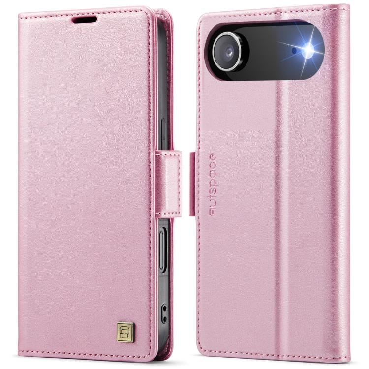 AutSpace A11 Side Buckle MagSafe Magnetic RFID Phone Leather Case�����������������...