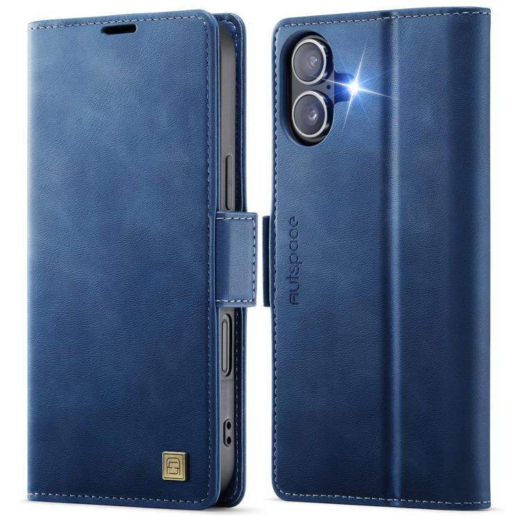 AutSpace A11 Side Buckle MagSafe Magnetic RFID Phone Leather Case�����������������...