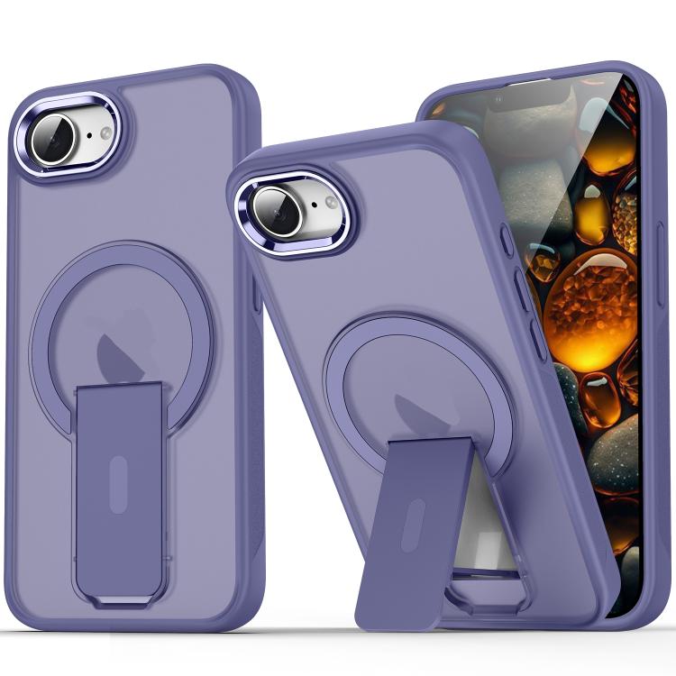 Acrylic Hybrid TPU MagSafe Holder Phone Case, For iPhone 17 Pro Max���������������...