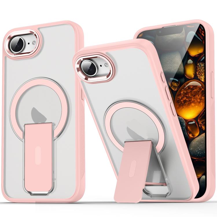 Acrylic Hybrid TPU MagSafe Holder Phone Case, For iPhone 17 Pro Max���������������...