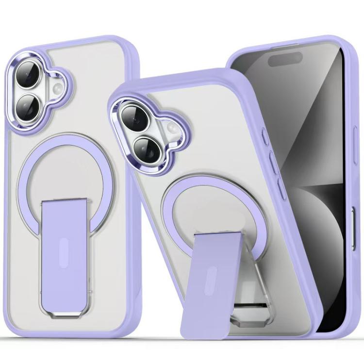 Acrylic Hybrid TPU MagSafe Holder Phone Case, For iPhone 17 Pro Max���������������...