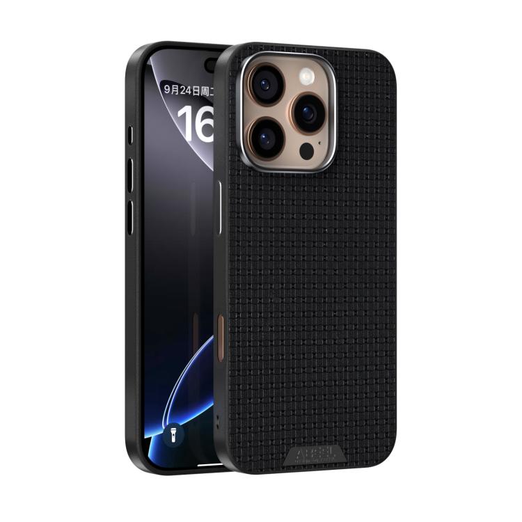 ABEEL Ruyi Pattern 6D Micro Relief MagSafe Leather Phone Case, For iPhone 17 Pro M...