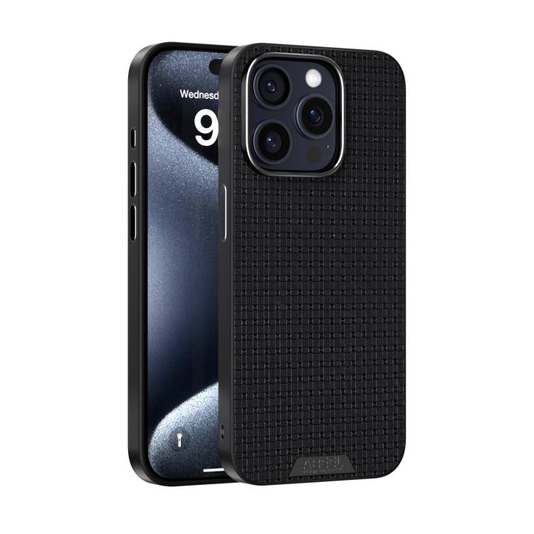 ABEEL Ruyi Pattern 6D Micro Relief MagSafe Leather Phone Case, For iPhone 17 Pro M...