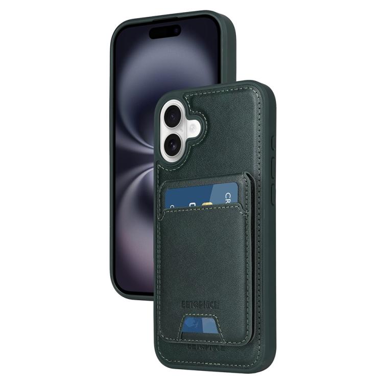 BETOPNICE Vertical Flip Detachable MagSafe Wallet Phone Case, For iPhone 17 Pro Ma...